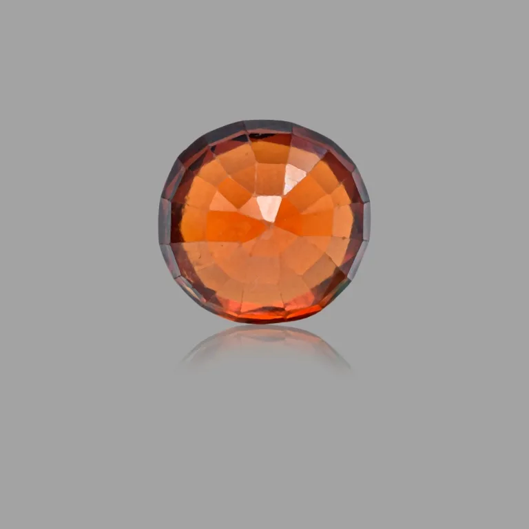 7.66 Carats Hessonite Garnet ( 8.51 Ratti Gomed ) 4