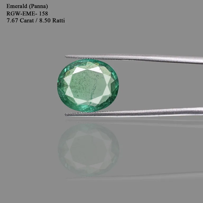 7.67 Carats Emerald ( 8.5 Ratti Panna ) 2