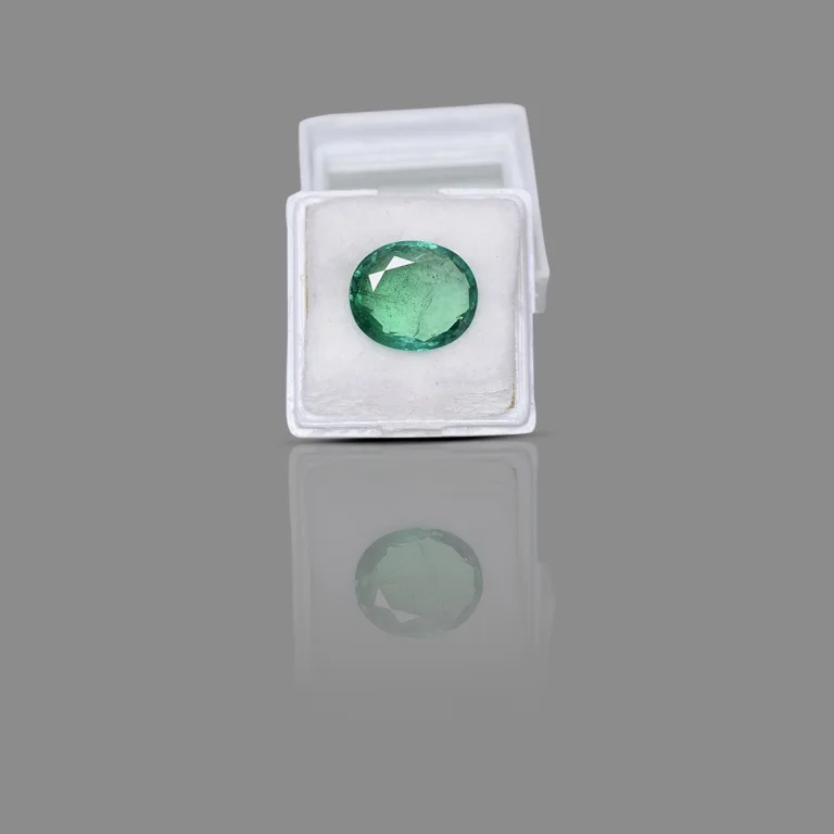 7.67 Carats Emerald ( 8.5 Ratti Panna ) 6