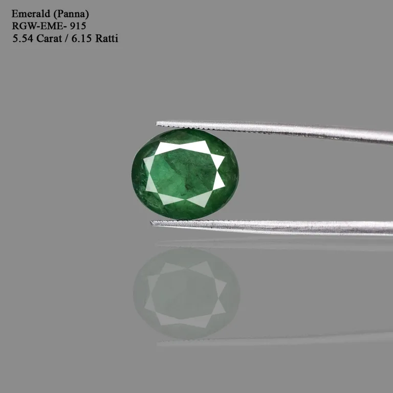 5.54 Carats Emerald ( 6.15 Ratti Panna ) 2