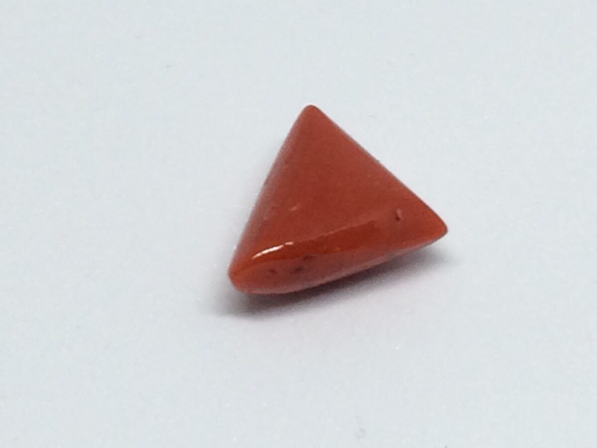 5.8 Carats Red Coral ( 6.44 Ratti Moonga ) 3