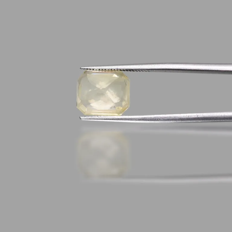 6.46 Carats Yellow Sapphire ( 7.18 Ratti Pukhraj ) 2