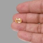 5.11 Carats Yellow Sapphire ( 5.68 Ratti Pukhraj )