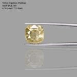 6.78 Carats Yellow Sapphire ( 7.53 Ratti Pukhraj )