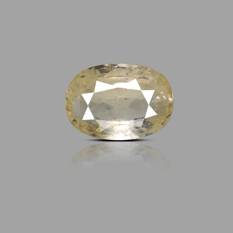 6.49 Carats Yellow Sapphire ( 7.21 Ratti Pukhraj )