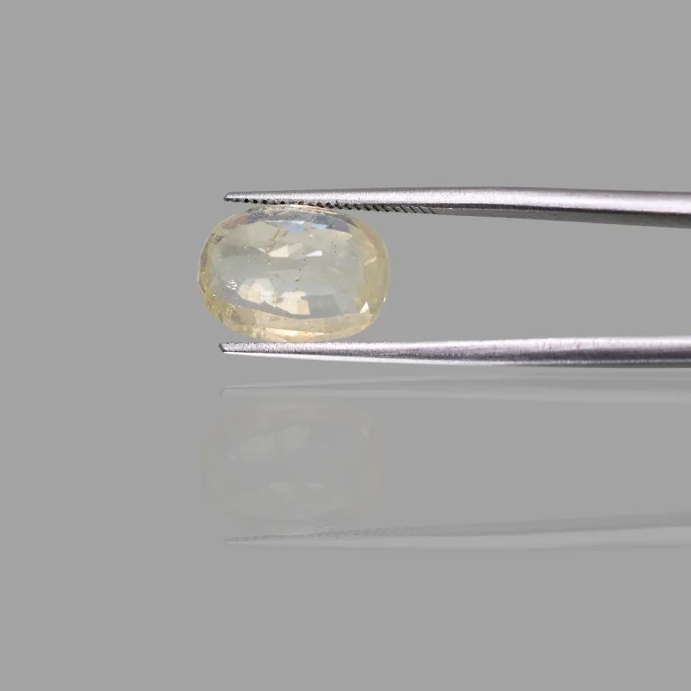 6.49 Carats Yellow Sapphire ( 7.21 Ratti Pukhraj ) 1