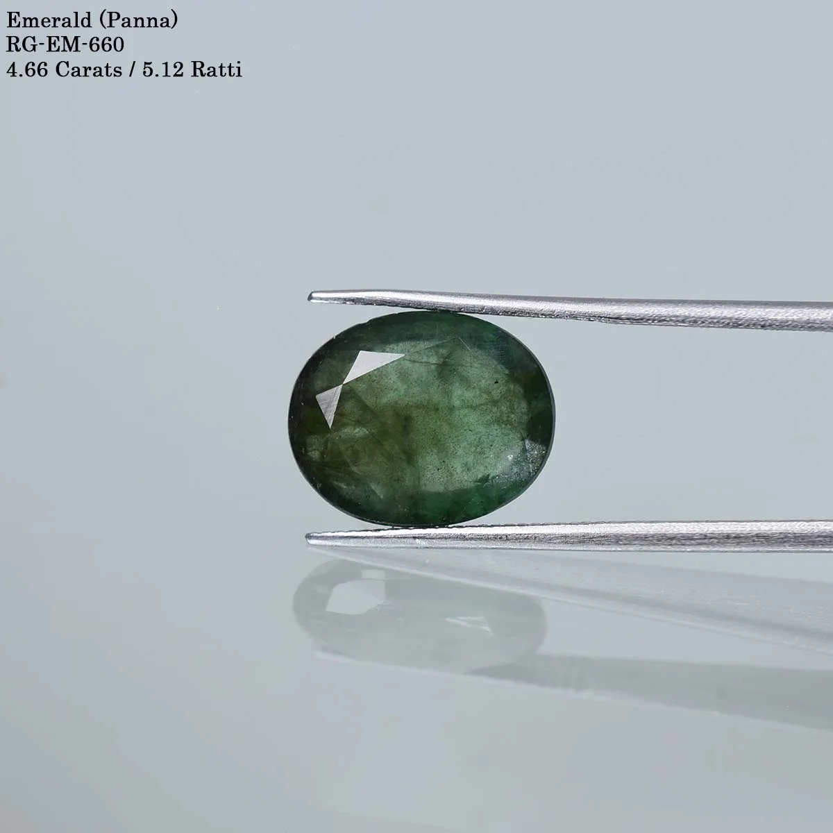 4.66 Carats Emerald ( 5.12 Ratti Panna ) 1