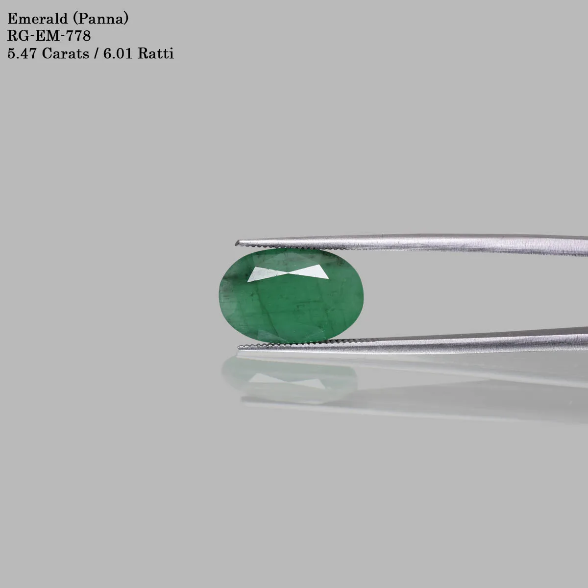 5.47 Carats Emerald ( 6.01 Ratti Panna ) 1