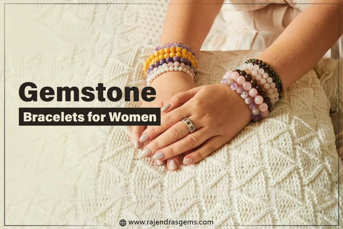 gemstone bracelets for women