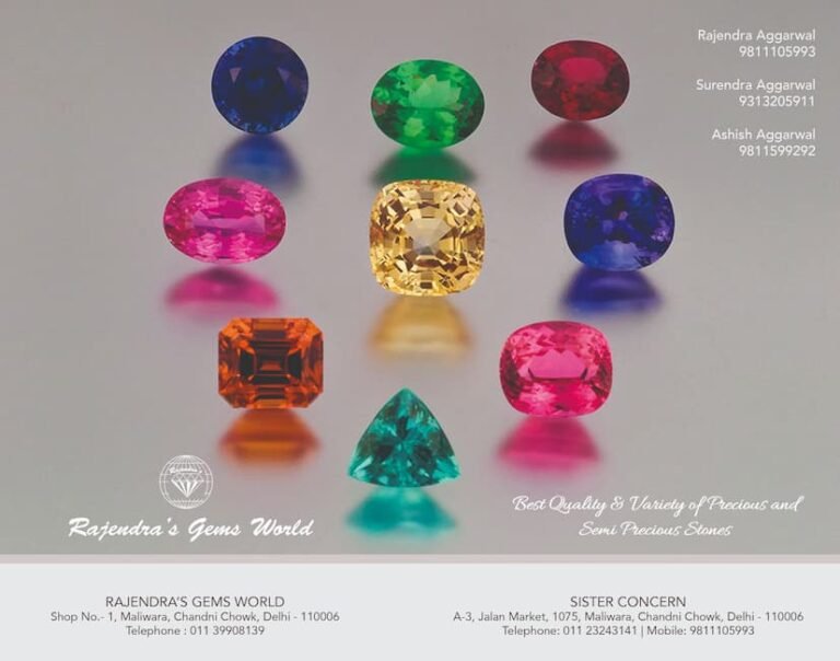 Rajendra's Gems World gemstones