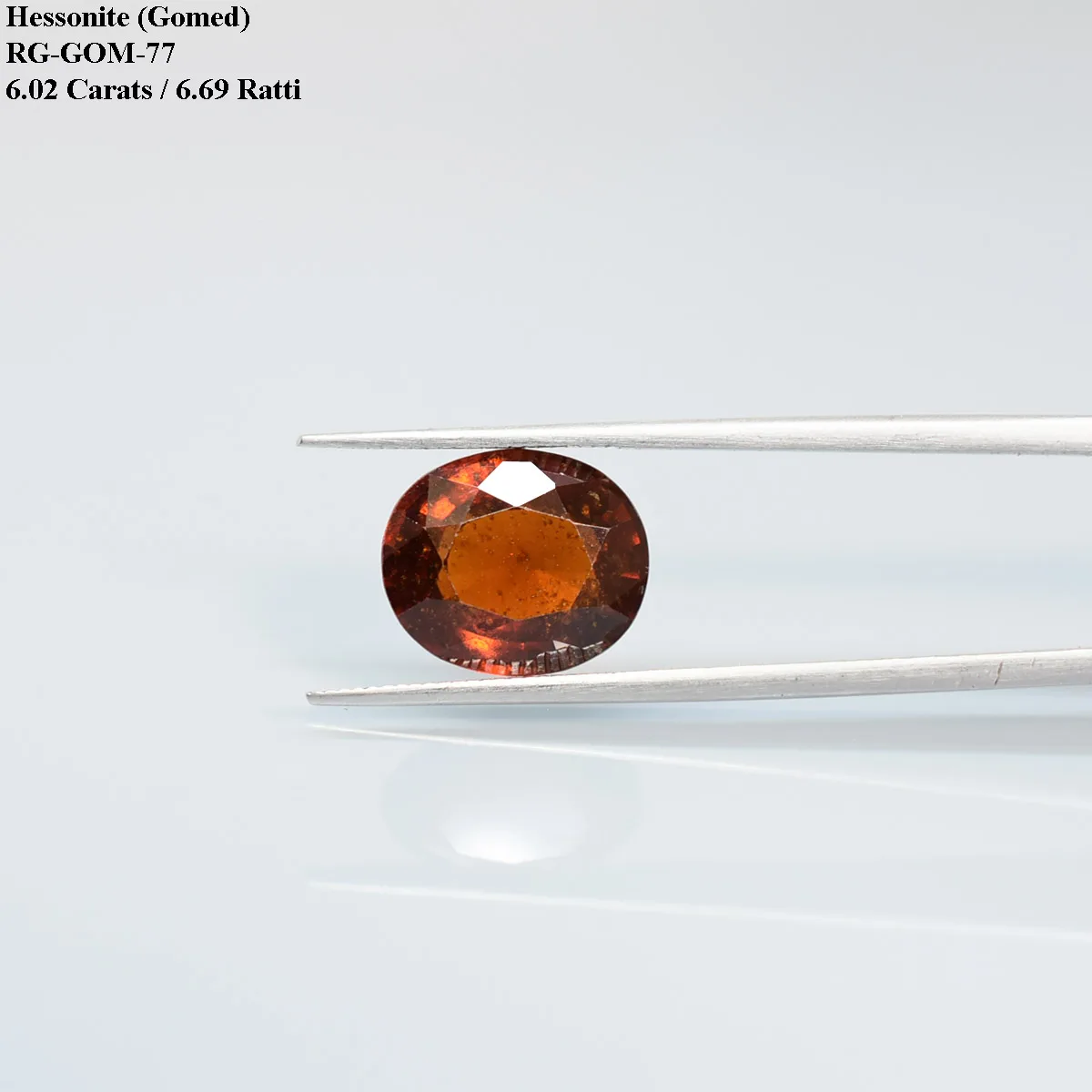 6.02 Carats Hessonite Garnet ( 6.69 Ratti Gomed ) 2