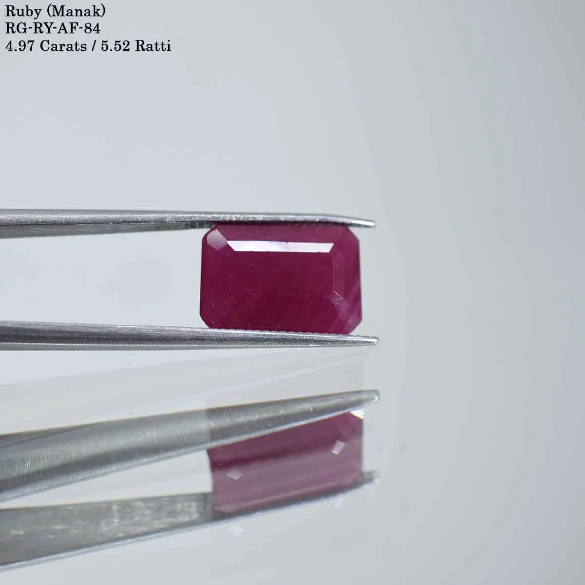 4.97 Carats Ruby ( 5.52 Ratti Manik ) 1