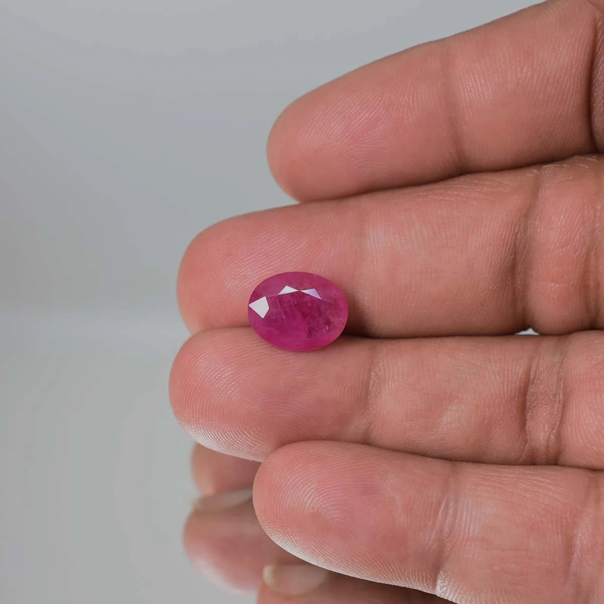 4.67 Carats Ruby ( 5.19 Ratti Manik ) 3