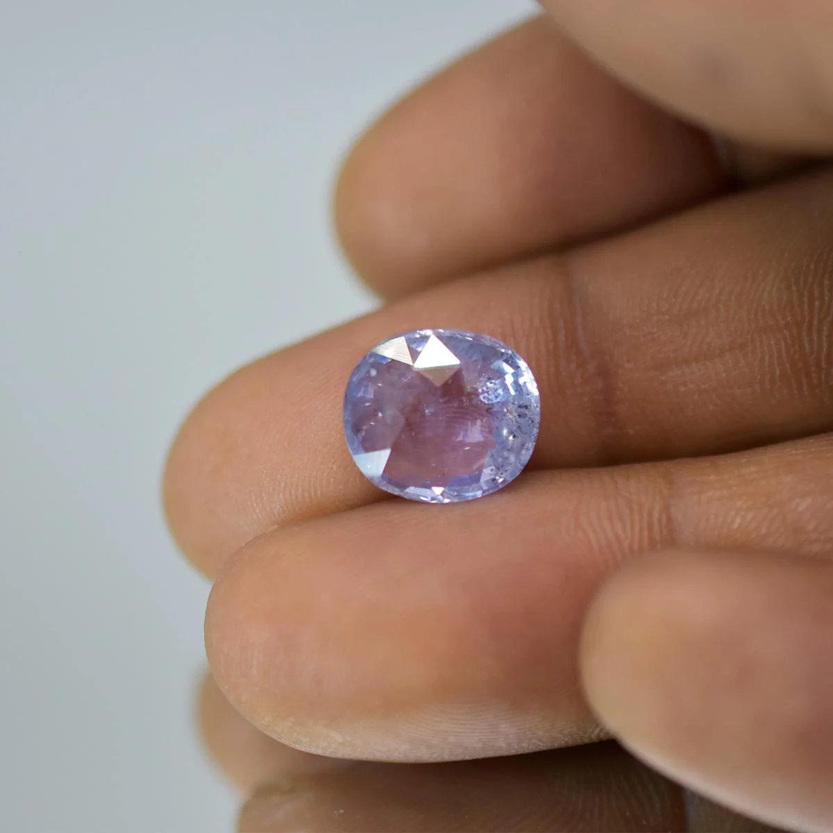 5.85 Carats Blue Sapphire ( 6.5 Ratti Neelam ) 4