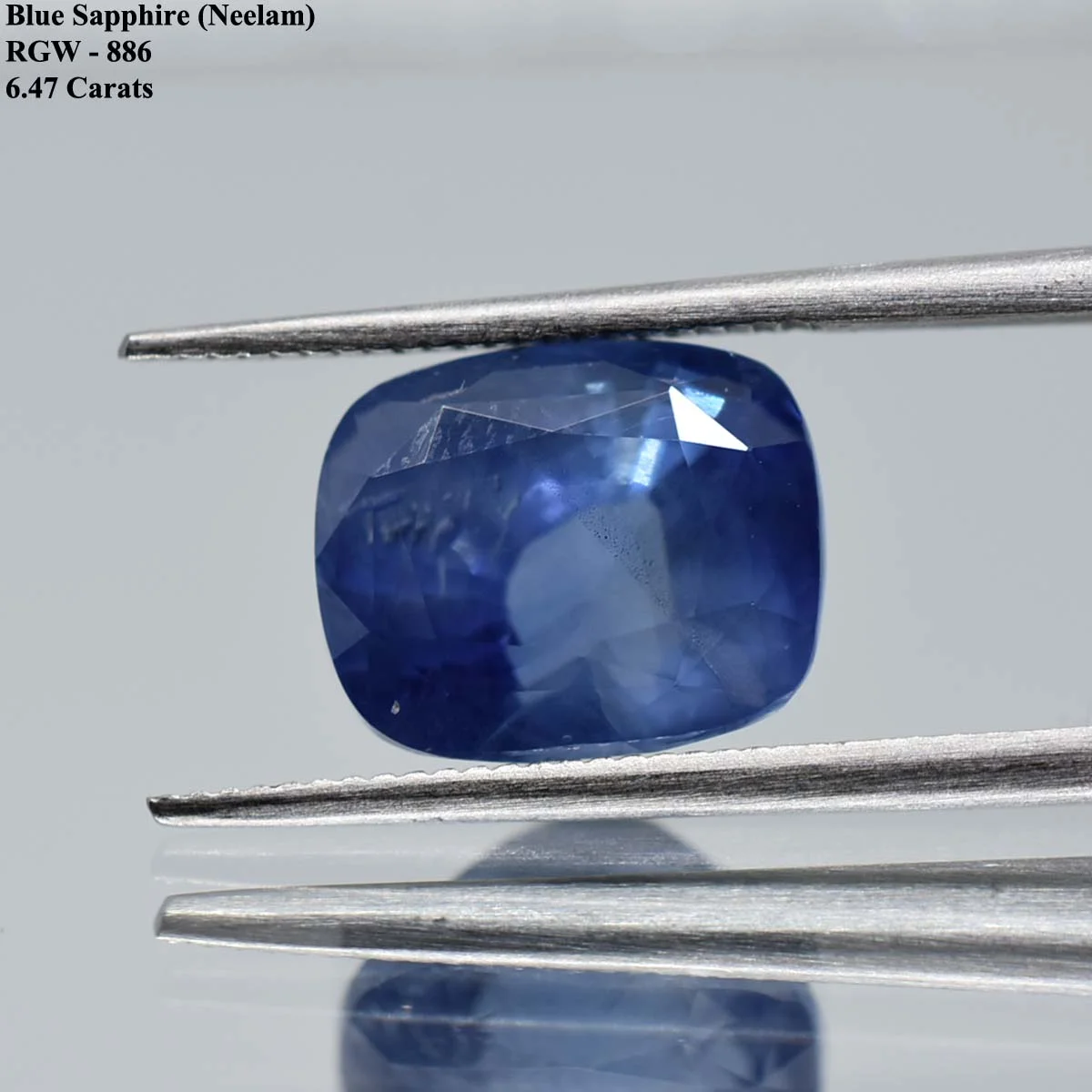 6.47 Carats Blue Saphhire ( 7.19 Ratti Neelam ) 3