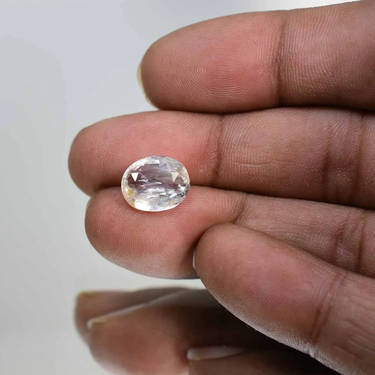 5.46 Carats Yellow Sapphire ( 6.06 Ratti Pukhraj ) 3