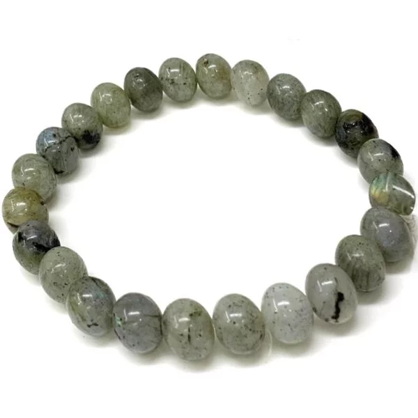 Labradorite Gemstone Beaded Bracelet For Men & Women