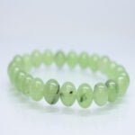 Prehnite Gemstone Beaded Healing Bracelet For Youngsters