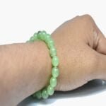 Prehnite Gemstone Beaded Healing Bracelet For Youngsters