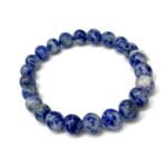 Sodalite Bracelet 8mm Gemstone Natural Beaded Unisex Bracelet