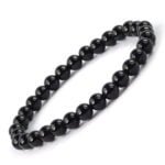 Tourmaline 8mm Gemstone Natural Beaded Unisex Bracelet