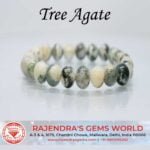 Tree Agate Gemstone Beaded Healing Bracelet For Youngsters