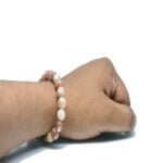 Yellow Rhodonite Gemstone Beaded Healing Bracelet For Youngsters