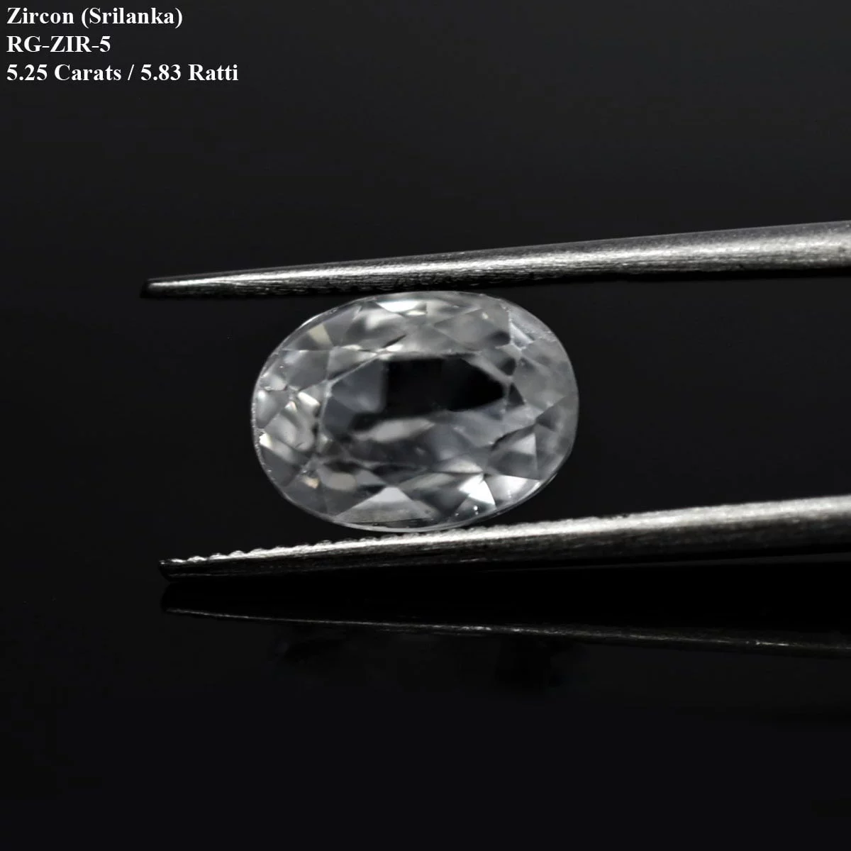 5.25 Carats Zircon ( 5.83 Ratti Jarkan ) 2